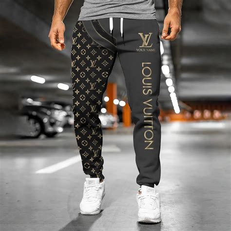 lv sweat pants plaid|louis vuitton pants.